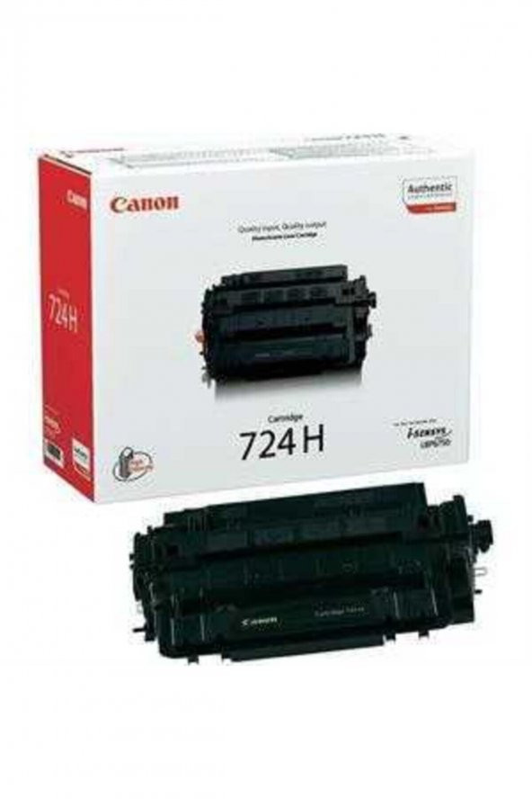 Crg-724h Orjinal Siyah Toner ürün görseli 1