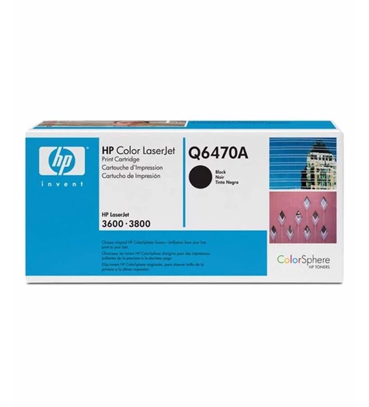 Q6470a Orjinal Siyah Toner 501a ürün görseli 1