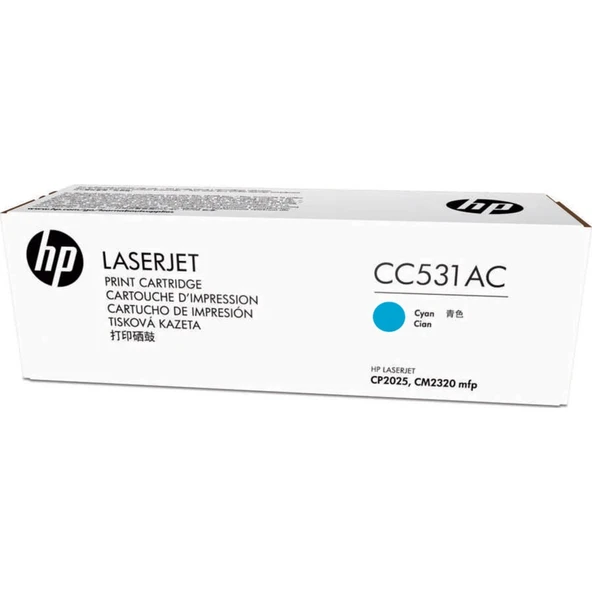 CC531AC ( 304A ) Orijinal Camgöbeği Toner ürün görseli 1