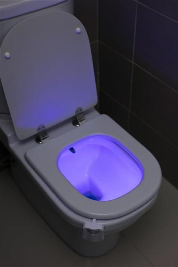 Toiled 8 Renkli Sensörlü Banyo Gece Aydınlatması - Resim 3