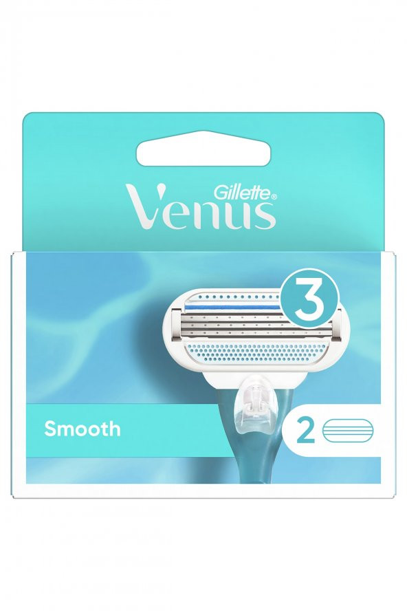 Gillette Venus Smooth Kadın Tıraş Bıçağı 2li - Resim 2