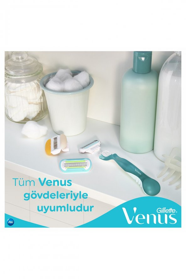 Gillette Venus Smooth Kadın Tıraş Bıçağı 2li - Resim 6