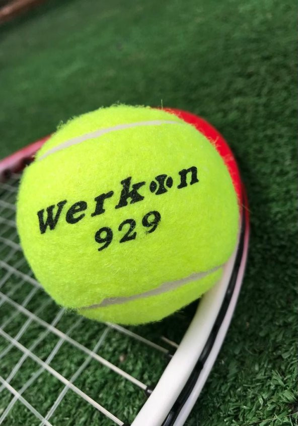 Werkon 1 Adet Antrenman Tenis Topu Sarı ürün görseli 1