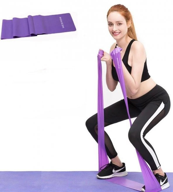 Werkon Pilates Bandı Mor Orta Sert ürün görseli 1
