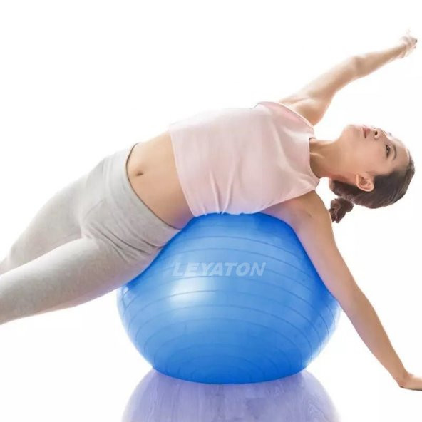 Leyaton Leyaton 75 Cm Mavi Dura-Strong Deluxe Pilates Topu ürün görseli 1
