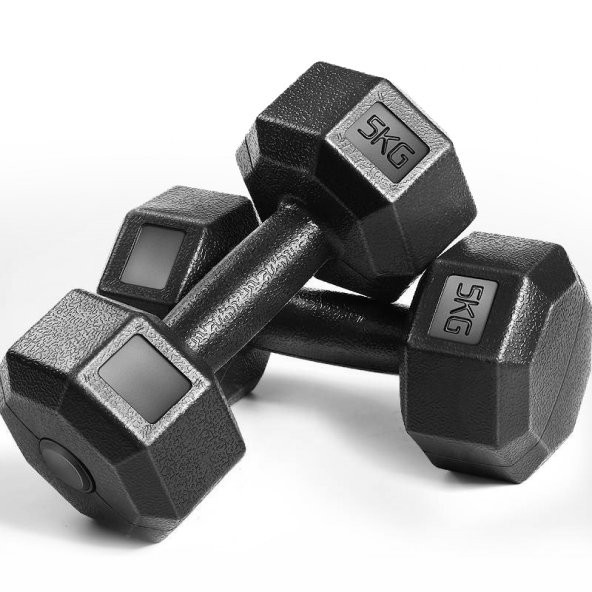 Leyaton 3 Kg X 2 Adet 6 Kg Dambıl Seti, Dumbell Set Dumbell 2x3 kg ürün görseli 1