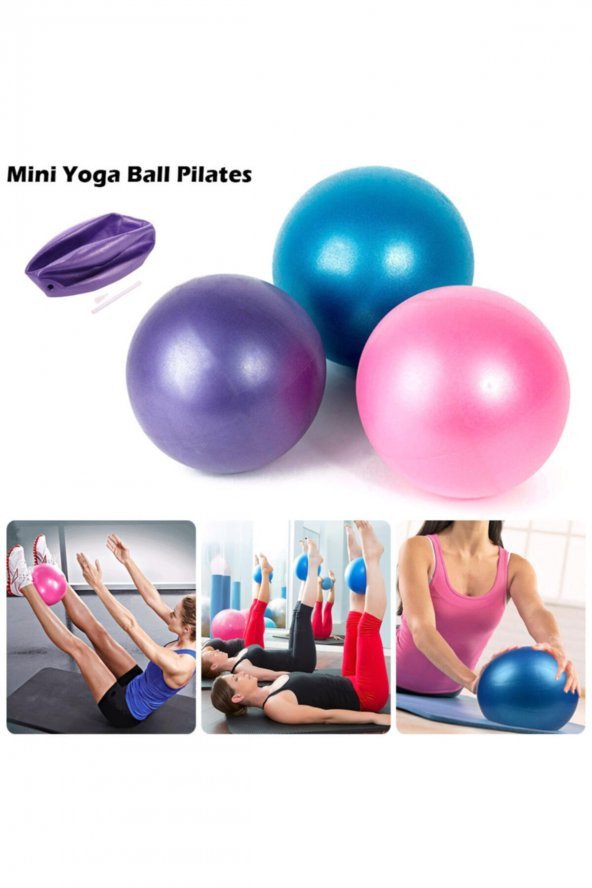 AYLA STAND 21 Cm Yoga Topu Egzersiz Jimnastik Fitness Pilates Topu Denge Egzersiz Fitness Yoga Pilates ürün görseli 1