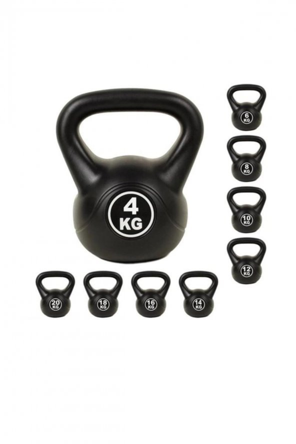 Leyaton 4 Kg Kettlebell Çaydanlık Dambıl - Resim 3