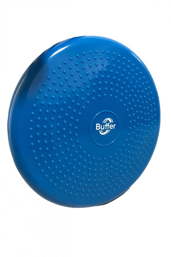 Buffer Buffer Denge Diski Balance Trainer Denge Topu Pilates Balans Disk Mavi BFFD02 - Resim 2