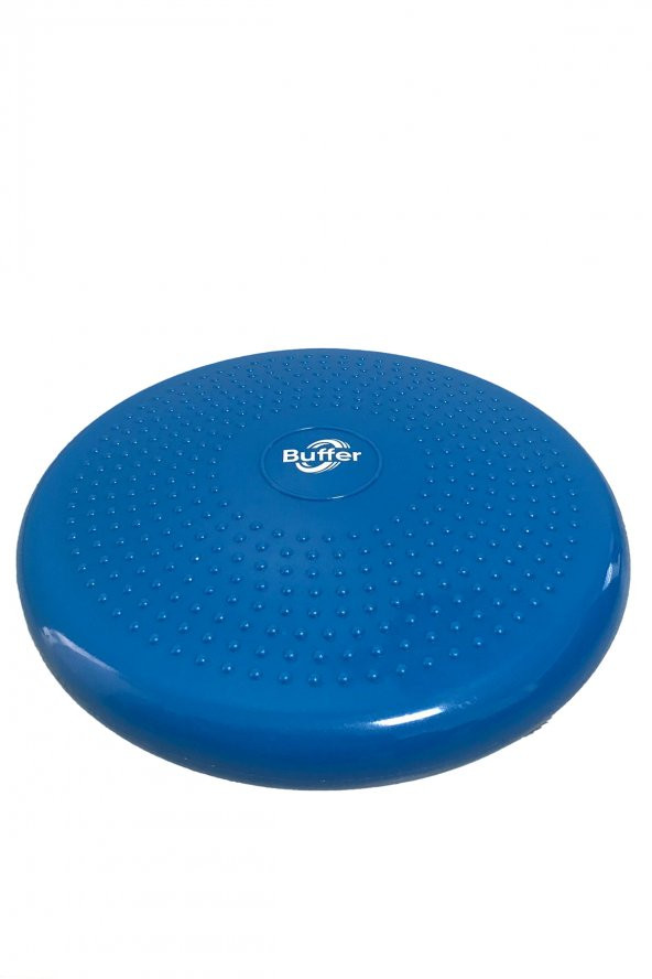 Buffer Buffer Denge Diski Balance Trainer Denge Topu Pilates Balans Disk Mavi BFFD02 - Resim 3