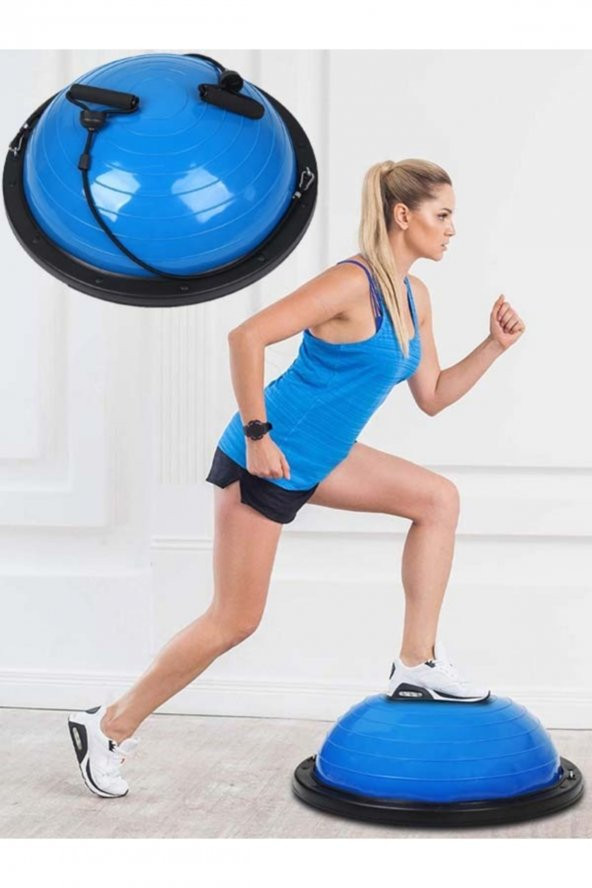 Buffer Bosu Ball Bosu Denge Topu Pilates Denge Aleti Balance Ball ürün görseli 1