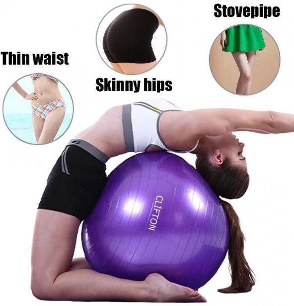 Clifton Clifton 65 Cm Fitilli Pilates Topu Ve Pompa ürün görseli 1