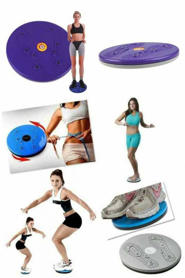 Buffer Twister Bel Inceltme Diski Inceltici Egzersiz Spor Aleti Pilates ürün görseli 1