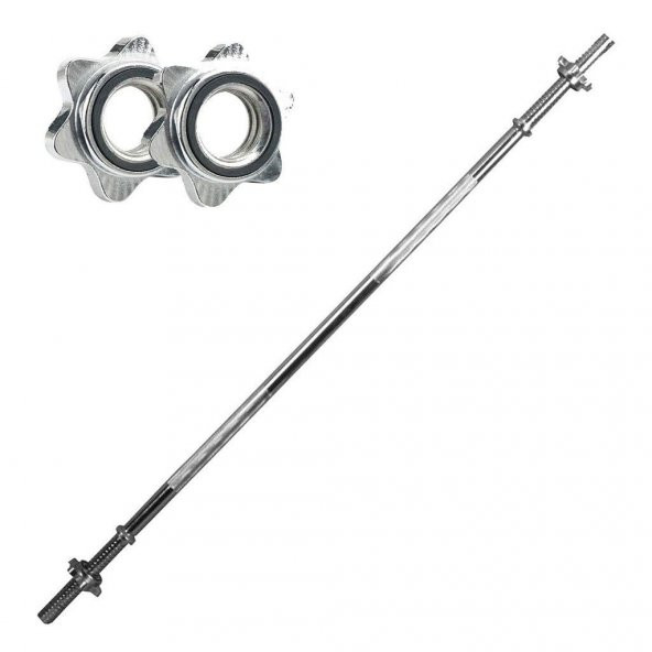 Buffer Buffer Düz Bar 120 Cm Krom HAğırlık Barı ürün görseli 1
