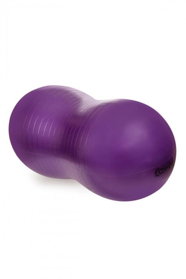 AYLA STAND 90 Cm Mor Fıstık Şeklinde Pilates & Yogatopu + Dual Plus Pompa Sağlık Bahar Çok Satan ürün görseli 1