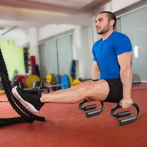 Buffer Buffer Siyah Push Up Stands Profesyonel Şınav Aleti - Resim 7