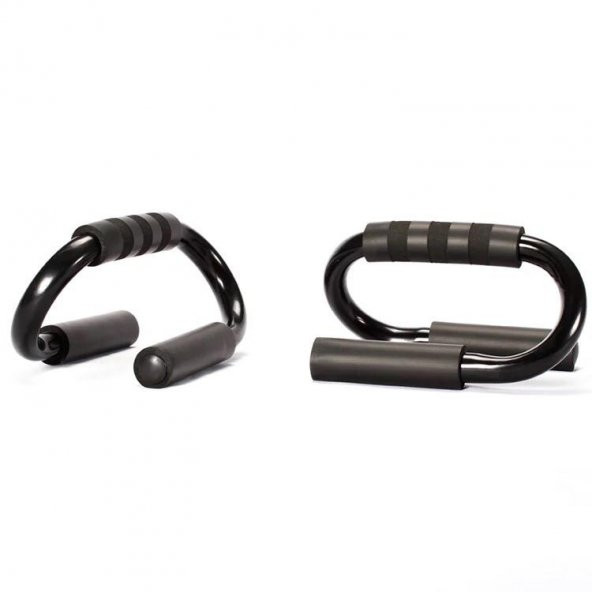 Buffer Buffer Siyah Push Up Stands Profesyonel Şınav Aleti - Resim 2