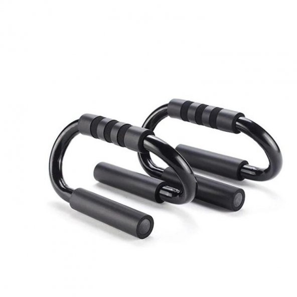 Buffer Buffer Siyah Push Up Stands Profesyonel Şınav Aleti - Resim 5