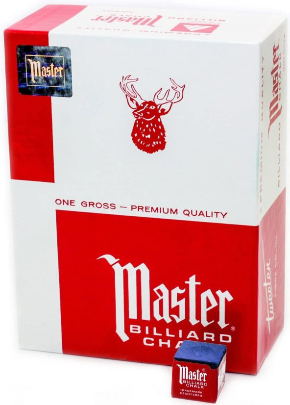 Master Leyaton Bilardo Tebeşiri Master Gross 144Lü ürün görseli 1