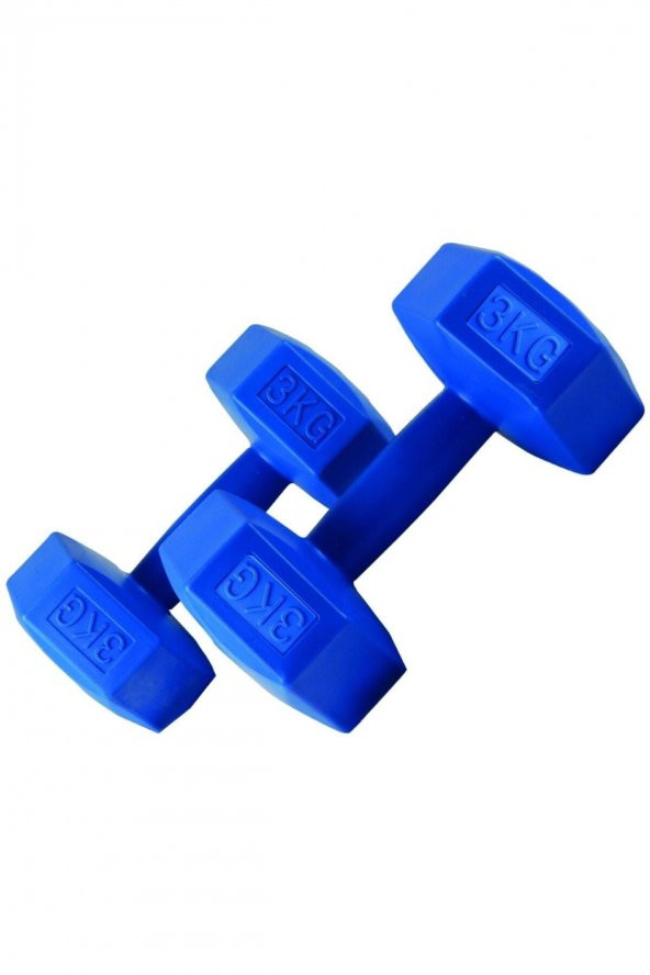 Leyaton 3 Kg X 2 Adet Fitness Dambıl Ağırlık Seti ürün görseli 1