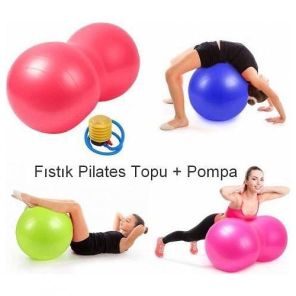 Leyaton Fıstık Pilates Topu ( Mavi ) ürün görseli 1