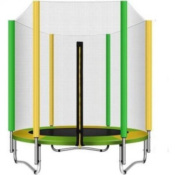 Fileli Trambolin KATLANABİLİR 140 Cm CLFTN-198 - Resim 3