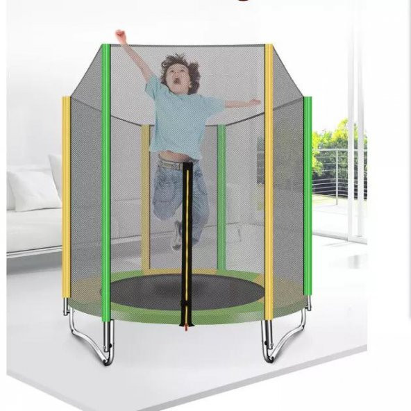 Leyaton Fileli Trambolin KATLANABİLİR 140 Cm LYT-198 - Resim 4