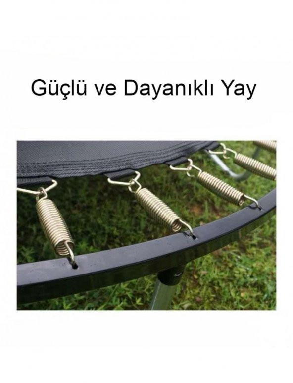 Leyaton Fileli Trambolin KATLANABİLİR 140 Cm LYT-198 - Resim 8