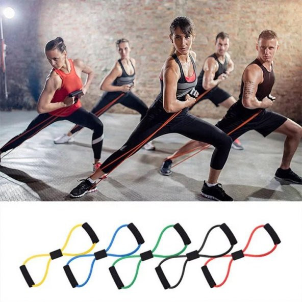 Clifton Pilates Ipi Jimnastik Lastiği Egzersiz Bant Yoga Plates Lastik Spor Kondisyon Yoga Siyah ürün görseli 1