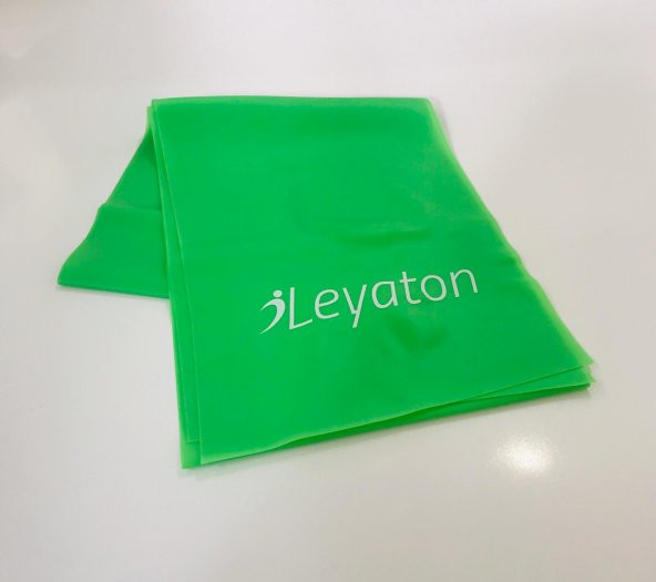 Leyaton Pilates Bandı -  Yeşil Renk - Resim 2