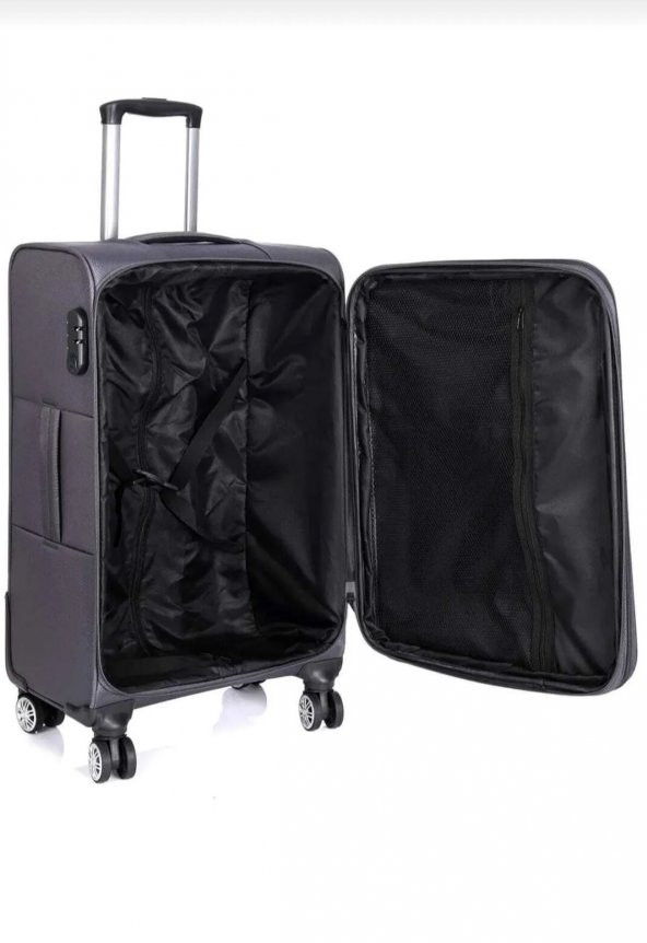 Fossil Gri Kabin Boy Valiz&Bavul-010Vk - Resim 4