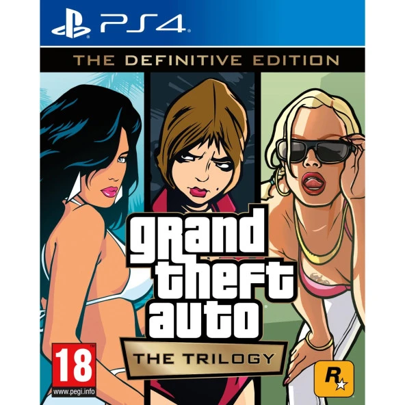 Gta The Trilogy The Definitive Edition Ps4 Oyun ürün görseli 1