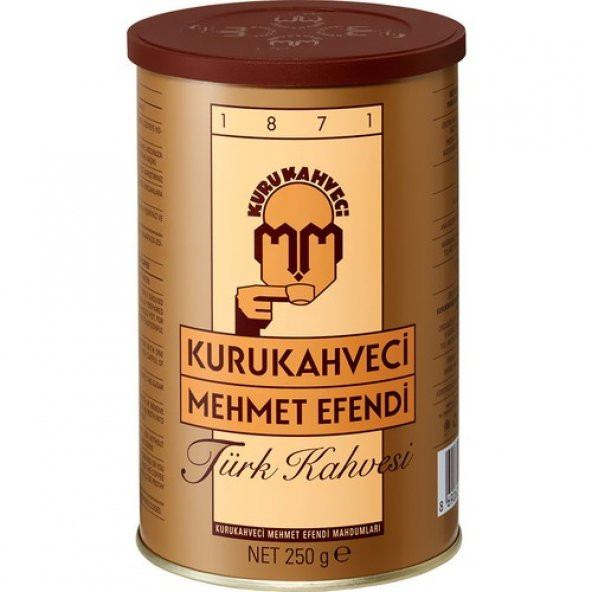 Kuru Kahveci Mehmet Efendi Türk Kahvesi 2x250 gr Kutu ürün görseli 1