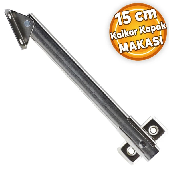 Kalkar Kapak Makası Dolap Çekmece Metal 15 Cm Sessiz Açma kapama Amortisör Piston ürün görseli 1