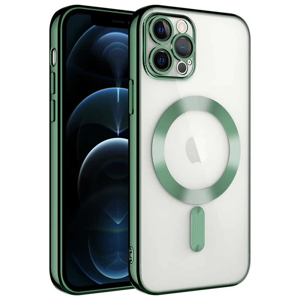 Gpack Apple iPhone 11 Pro Kılıf Demre Renkli Silikon Magsafe Wireless Şarj Özellikli ürün görseli 1