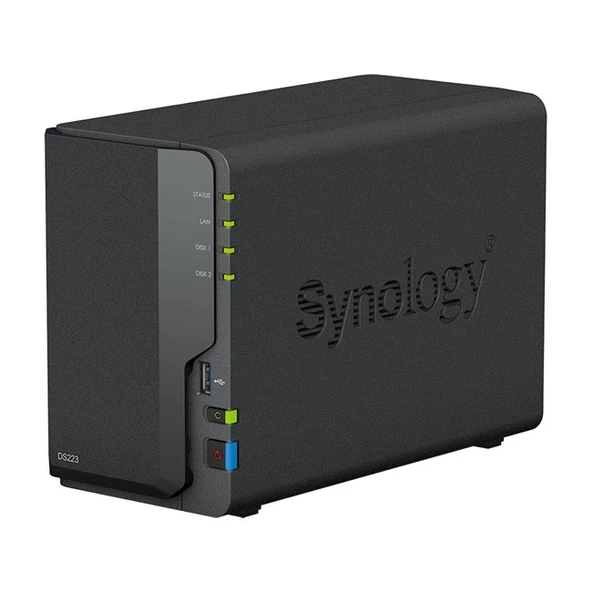 Synology DS223 (2x3.5''/2.5'') Tower NAS - Resim 2