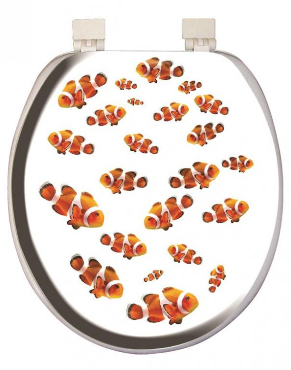 Softy Classic Desenli Yumuşak Klozet Kapağı 6605 ürün görseli 1