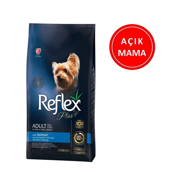 Reflex Plus Somonlu Küçük Mini Irk Köpek Maması 1 Kg AÇIK ürün görseli 1