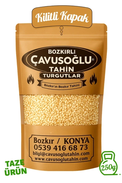Bozkırlı Çavuşoğlu Çiğ Beyaz Susam 250g ürün görseli 1