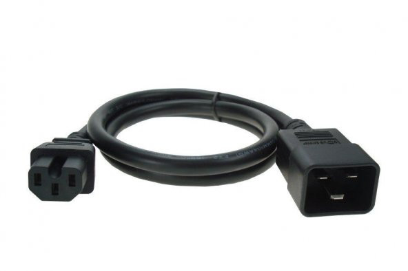 C15 to C20 3x1.5 mm Power Çevirici Kablo 1.5 Metre ürün görseli 1