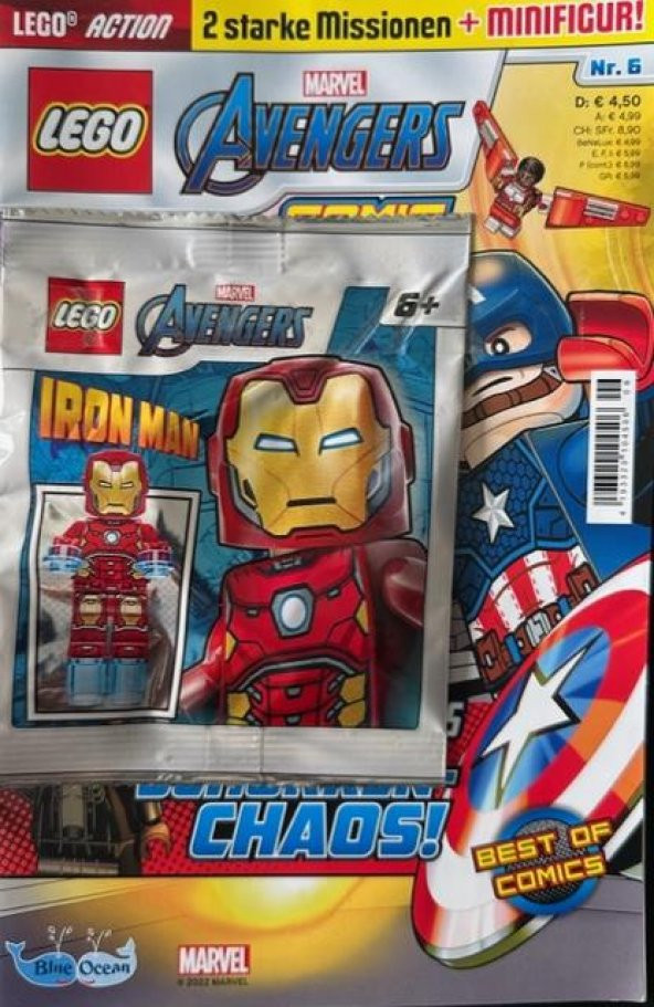 Lego Marvel Avengers Aylık Dergi - Almanca ürün görseli 1