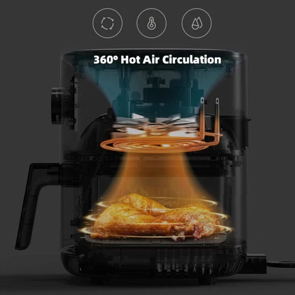 Xiaomi Mi Smart Airfryer 3.5 L Fritöz - Resim 9