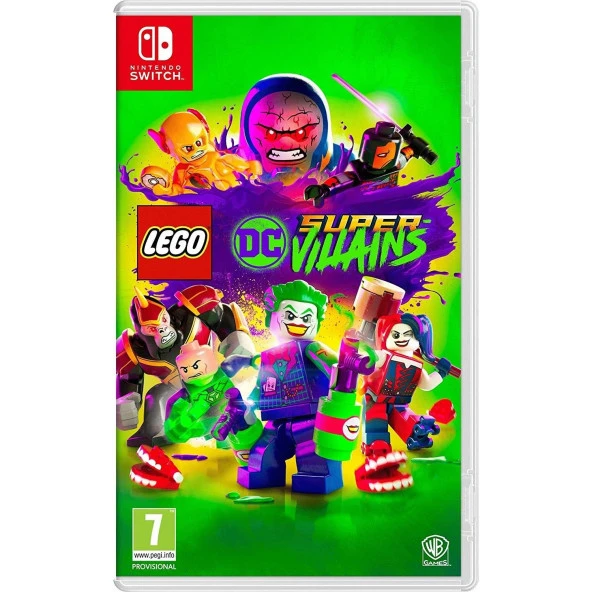 Lego Dc Super Villains Nintendo Switch Oyun ürün görseli 1