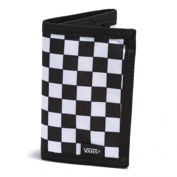 Vans Slipped Kumaş Para Cüzdanı Black/White Check VN000C3HU0I ürün görseli 1