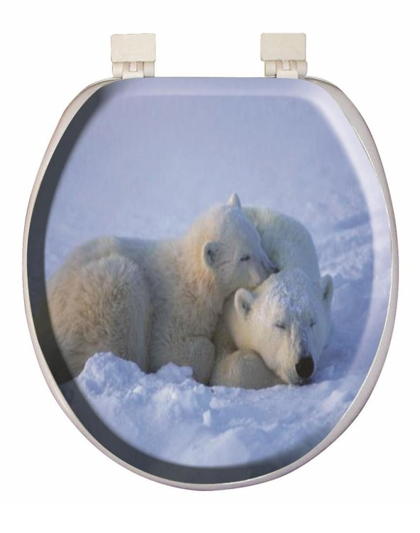 Softy Classic Desenli Yumuşak Klozet Kapağı 1051 01 ürün görseli 1