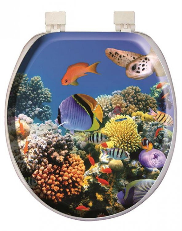 Softy Classic Desenli Yumuşak Klozet Kapağı 3032 ürün görseli 1