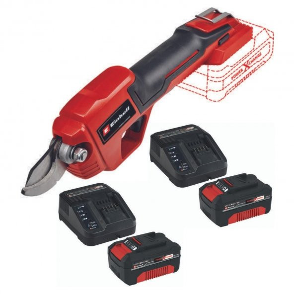 Einhell Ge-Ls 18 Li 2X4.0AH Akülü Dal Budama Makası ürün görseli 1