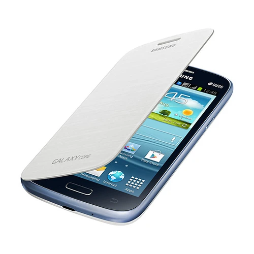 Samsung Galaxy Core Flip Cover Orjinal Kılıf - Beyaz EF-FI826BWEGWW ürün görseli 1