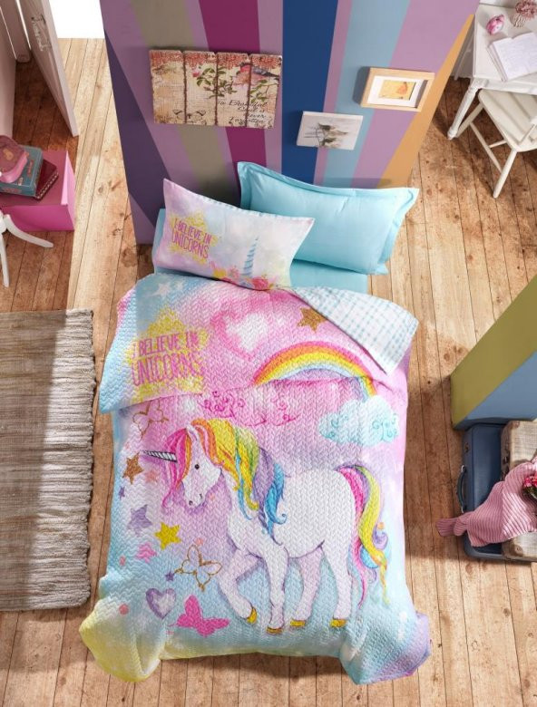 Cotton Box Junior Ranforce Tek Kişilik Complete Set Dream Mint ürün görseli 1