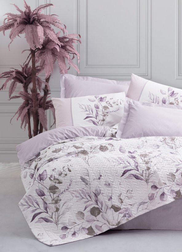 Cotton Box Çift Kişilik Complete Set Nadia Lila ürün görseli 1